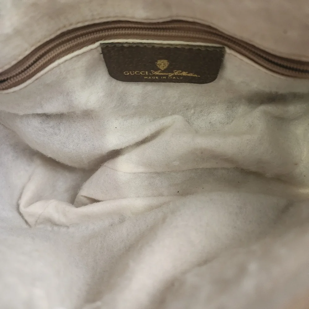 Authentic Vintage Gucci Canvas Sherry Line Shoulder Bag With Digital COA - Picture 14 of 15